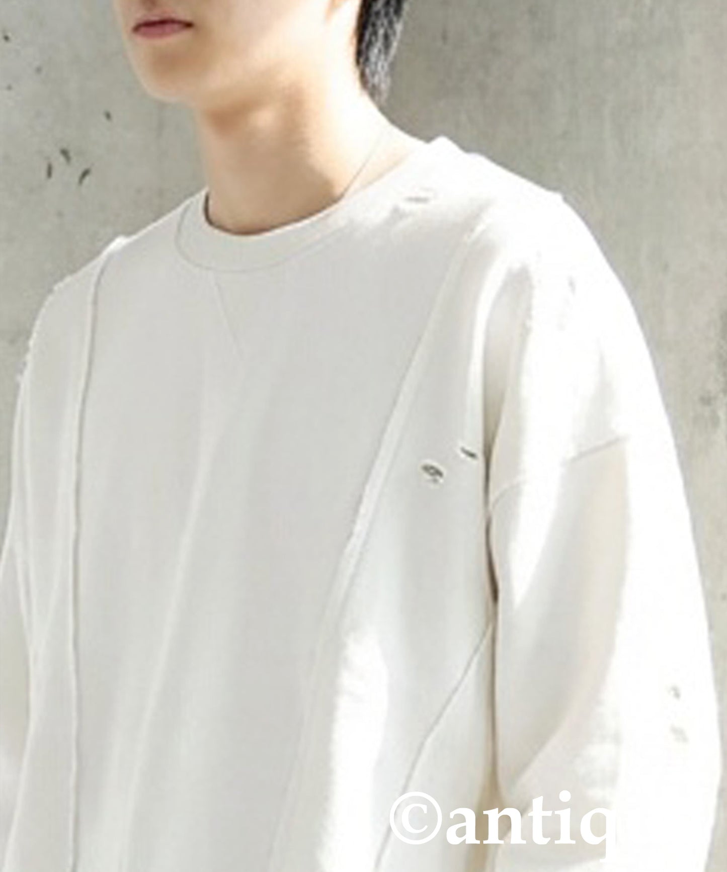 Distressed Sweatshirt Men's