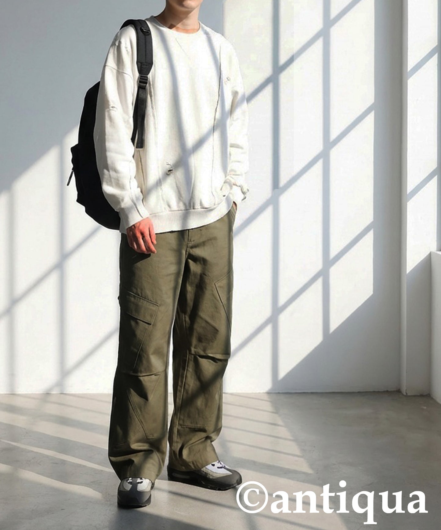 Distressed Sweatshirt Men's