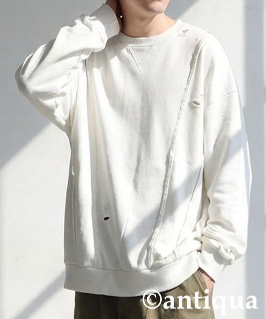 Distressed Sweatshirt Men's