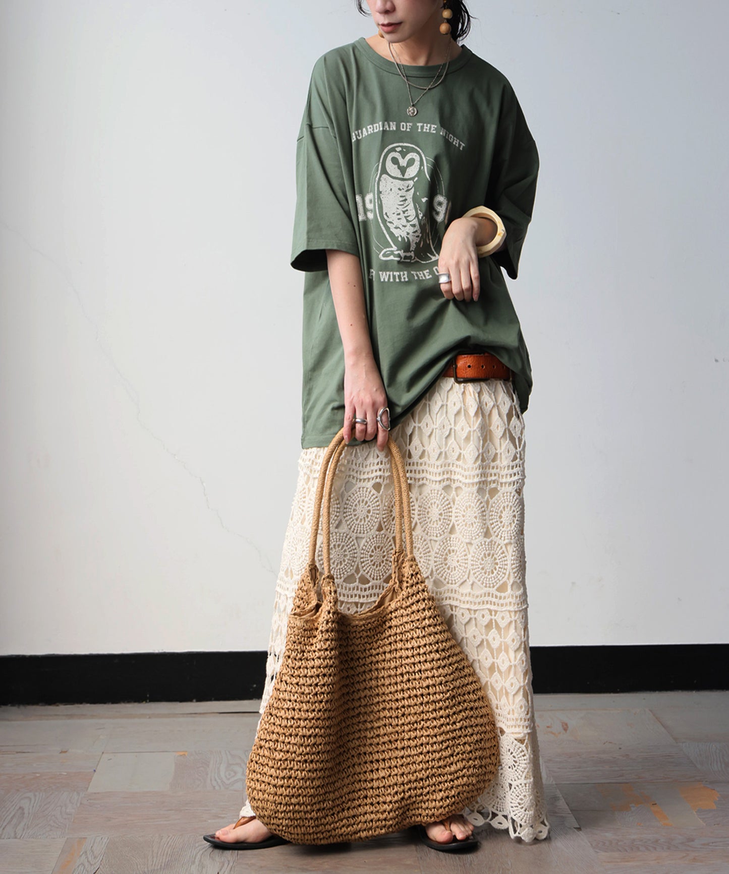 Oversized Cotton T-Shirt with Animal Embroidery – Breathable & Cooling Summer Tee Ladies