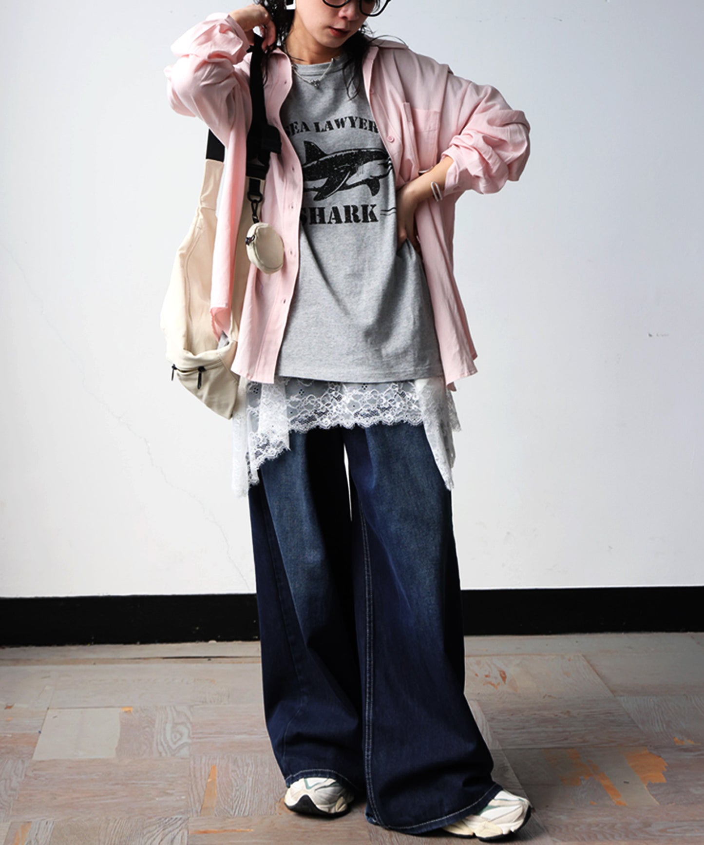 Oversized Cotton T-Shirt with Animal Embroidery – Breathable & Cooling Summer Tee Ladies