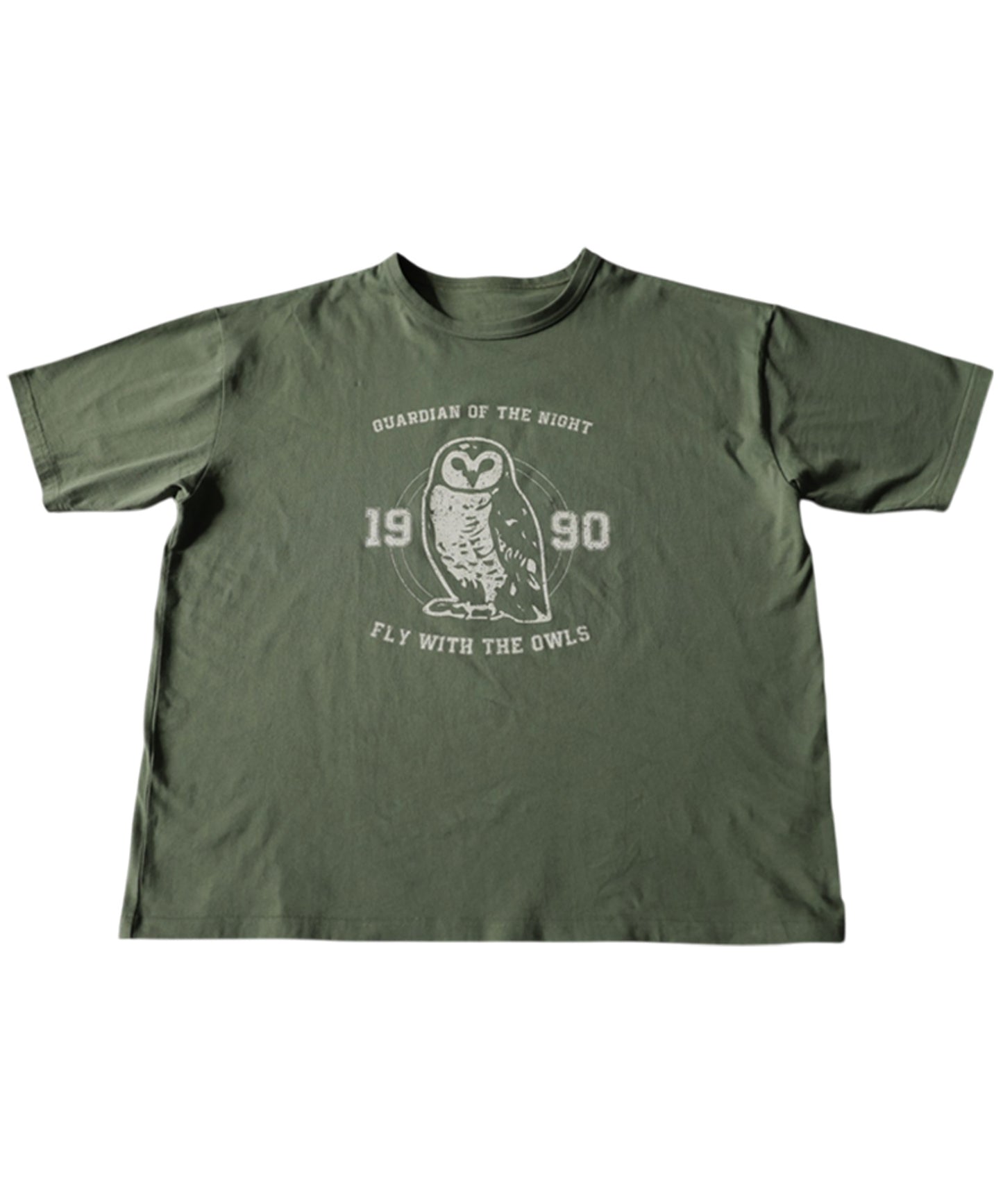 Oversized Cotton T-Shirt with Animal Embroidery – Breathable & Cooling Summer Tee Men’s