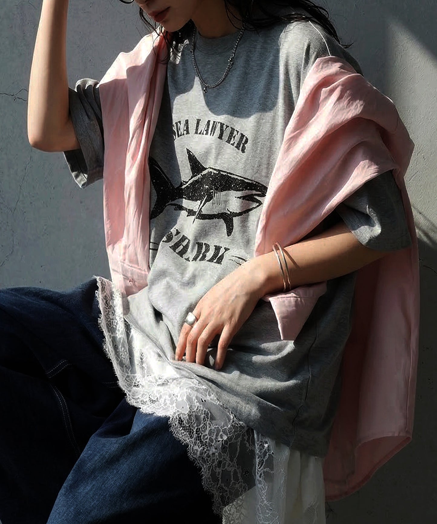 Oversized Cotton T-Shirt with Animal Embroidery – Breathable & Cooling Summer Tee Ladies