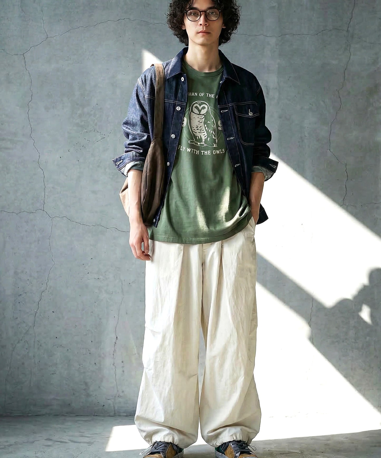 Oversized Cotton T-Shirt with Animal Embroidery – Breathable & Cooling Summer Tee Men’s