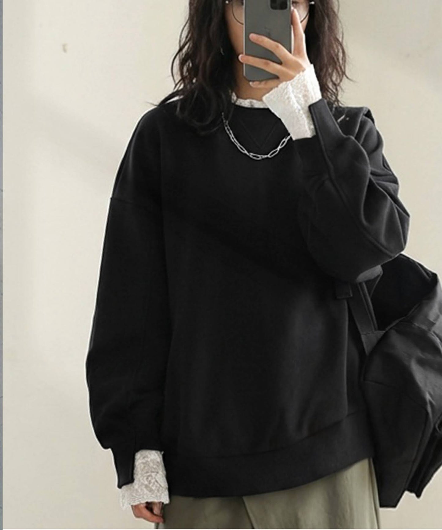 Fleece-Lined Switch Pullover Ladies