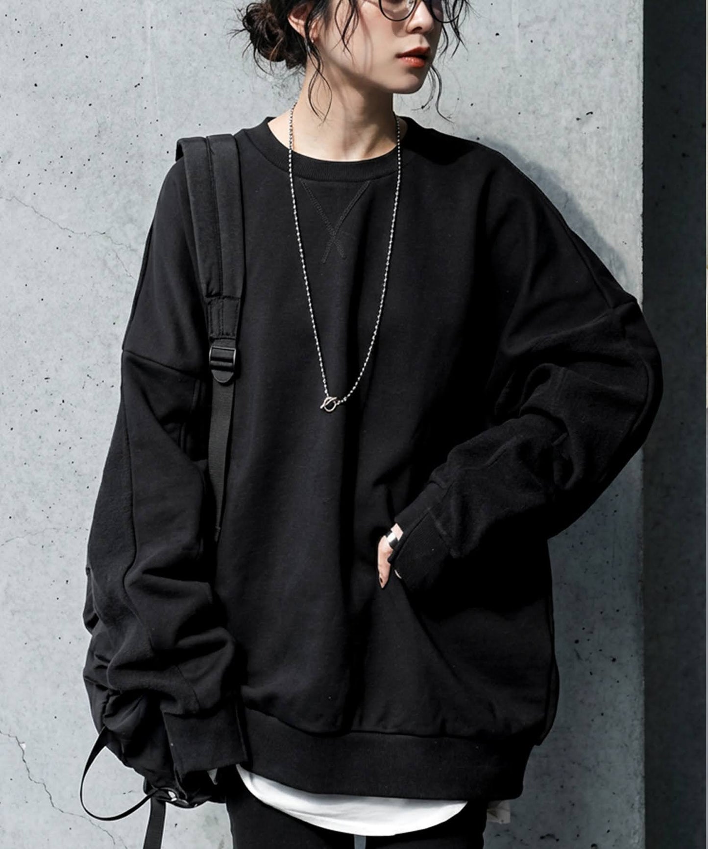 Fleece-Lined Switch Pullover Ladies