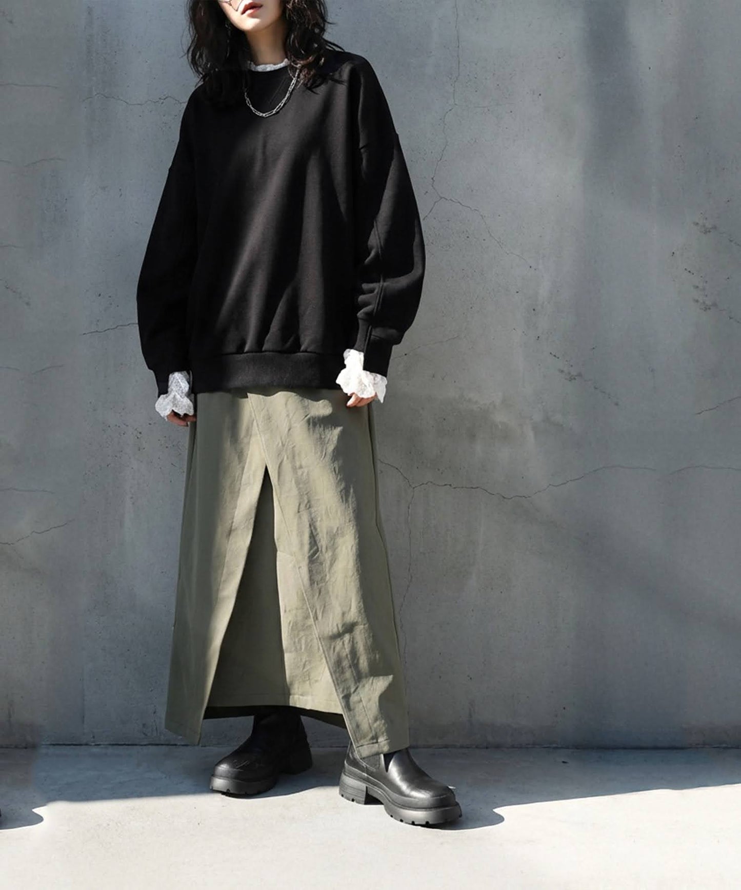 Fleece-Lined Switch Pullover Ladies