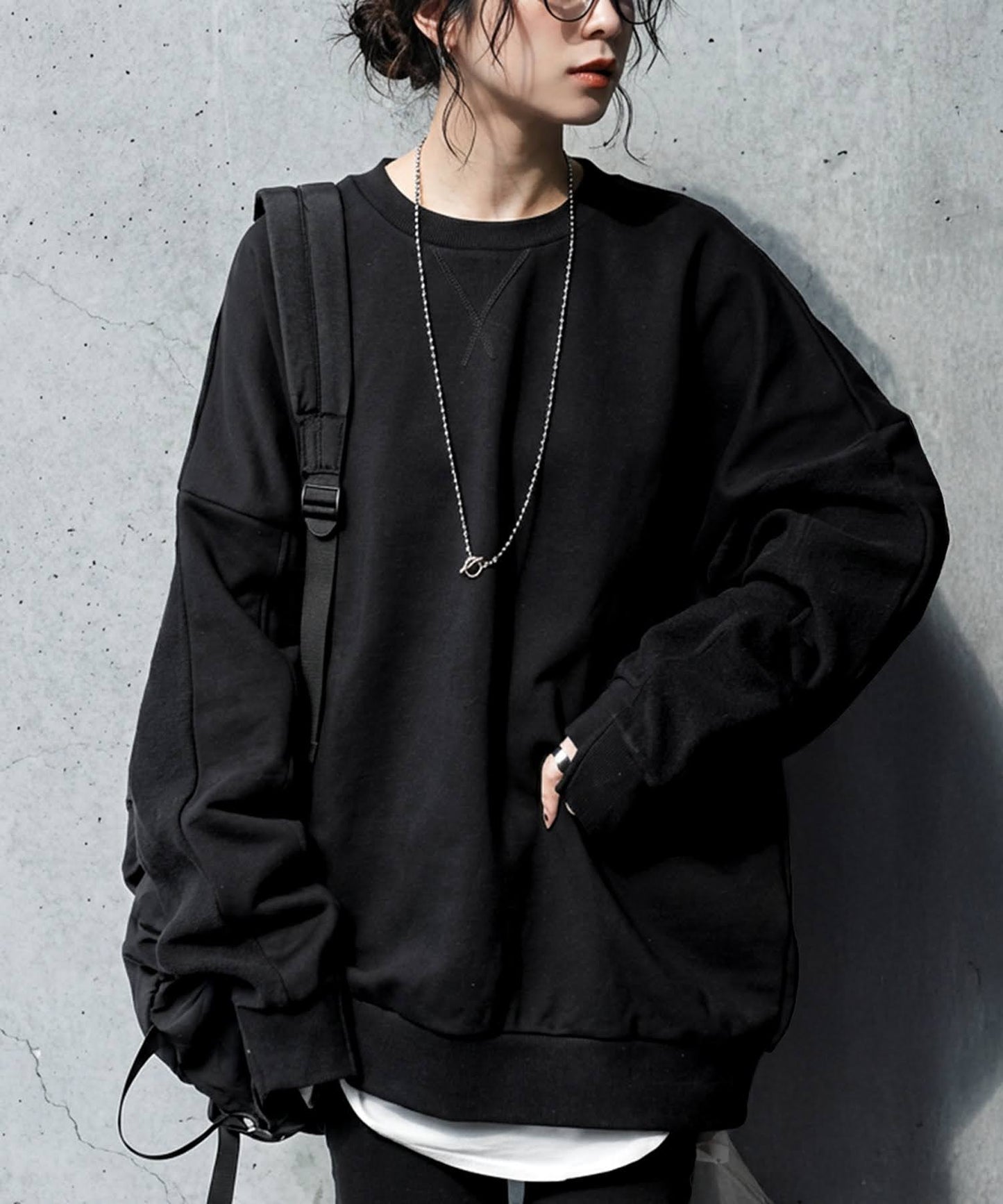 Fleece-Lined Switch Pullover Ladies