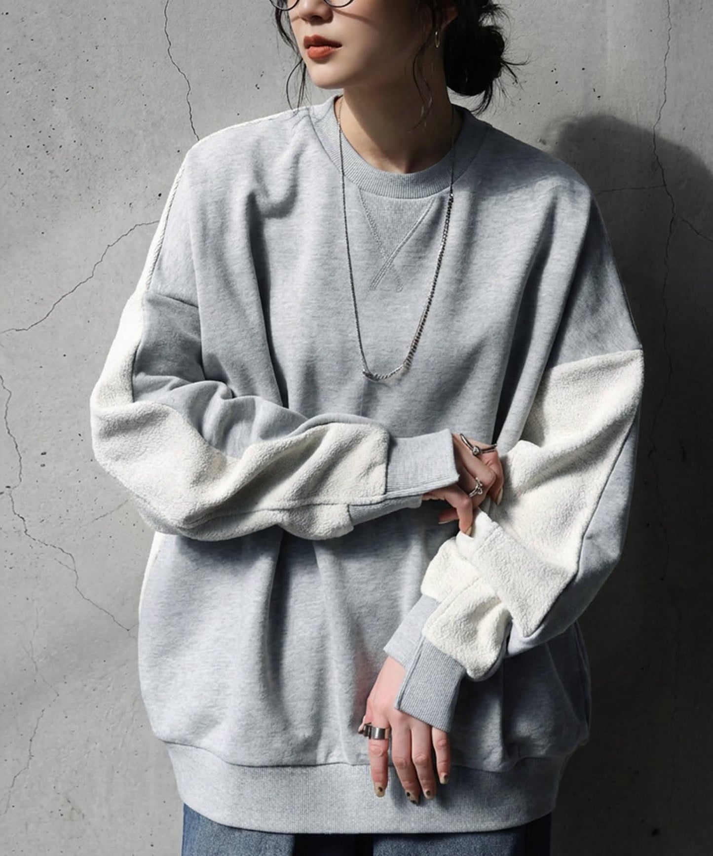 Fleece-Lined Switch Pullover Ladies