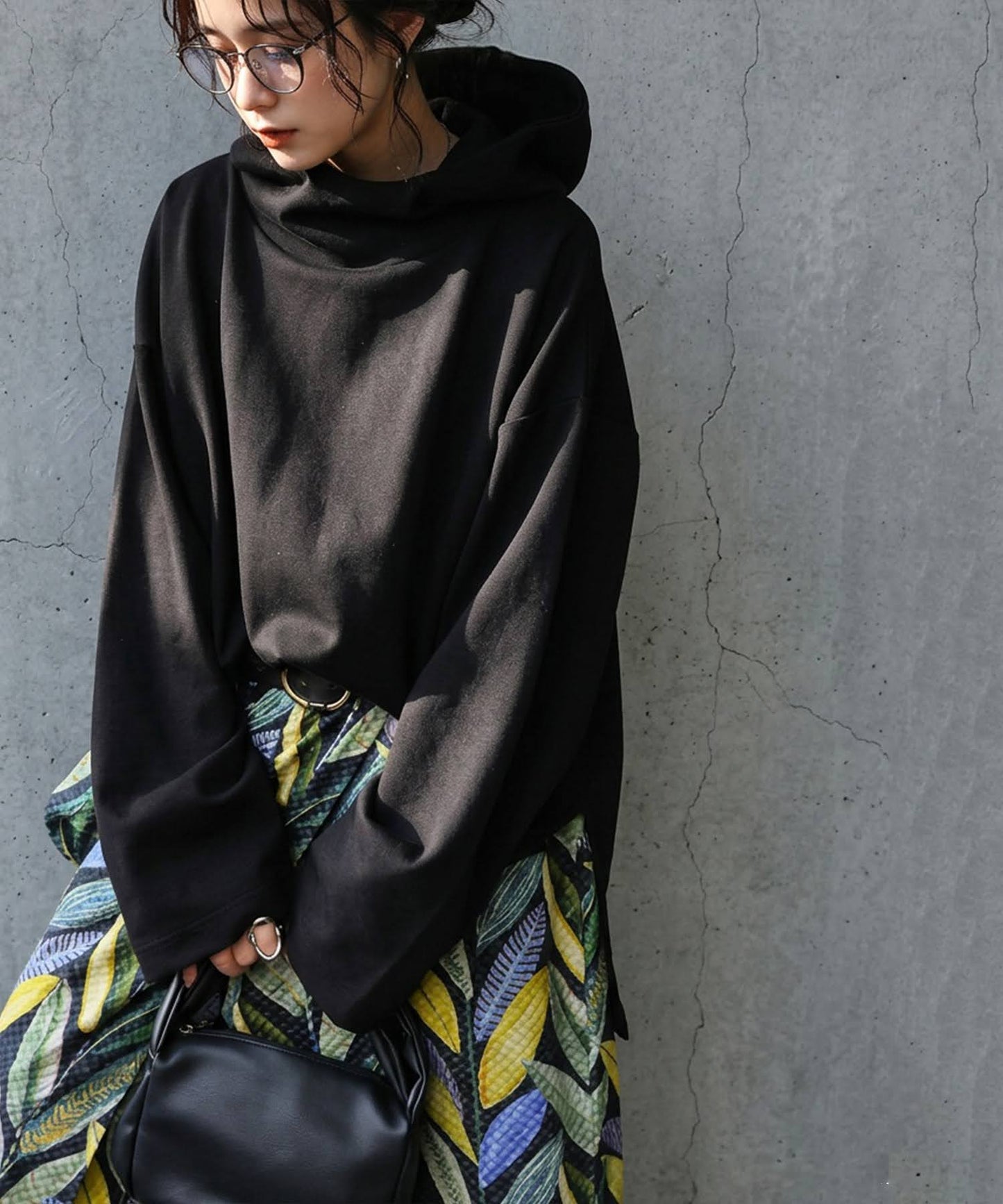 Stand-Neck Hoodie Ladies