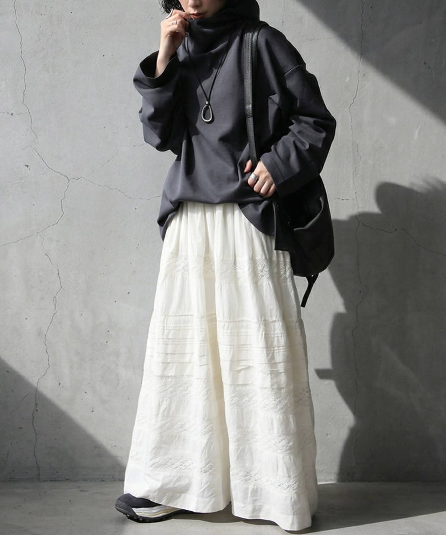 Stand-Neck Hoodie Ladies