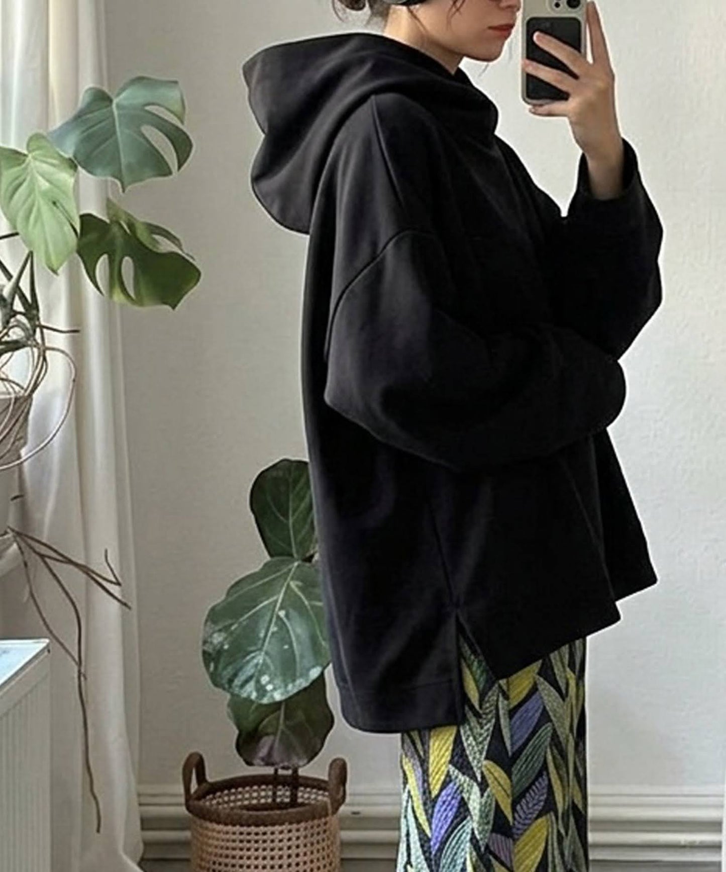 Stand-Neck Hoodie Ladies