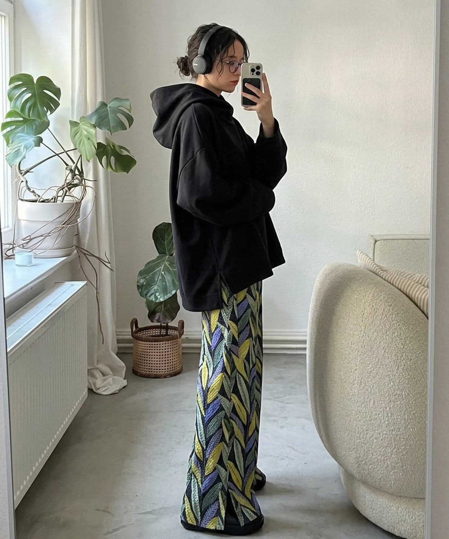 Stand-Neck Hoodie Ladies