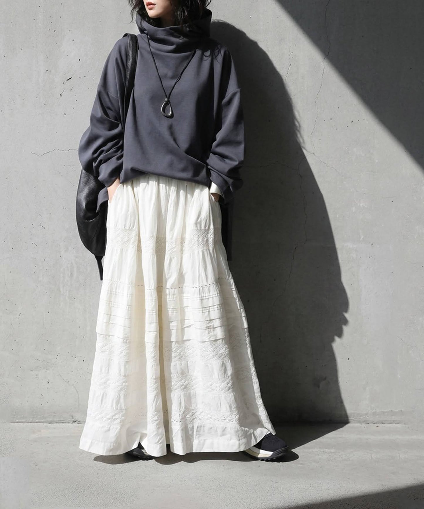 Stand-Neck Hoodie Ladies