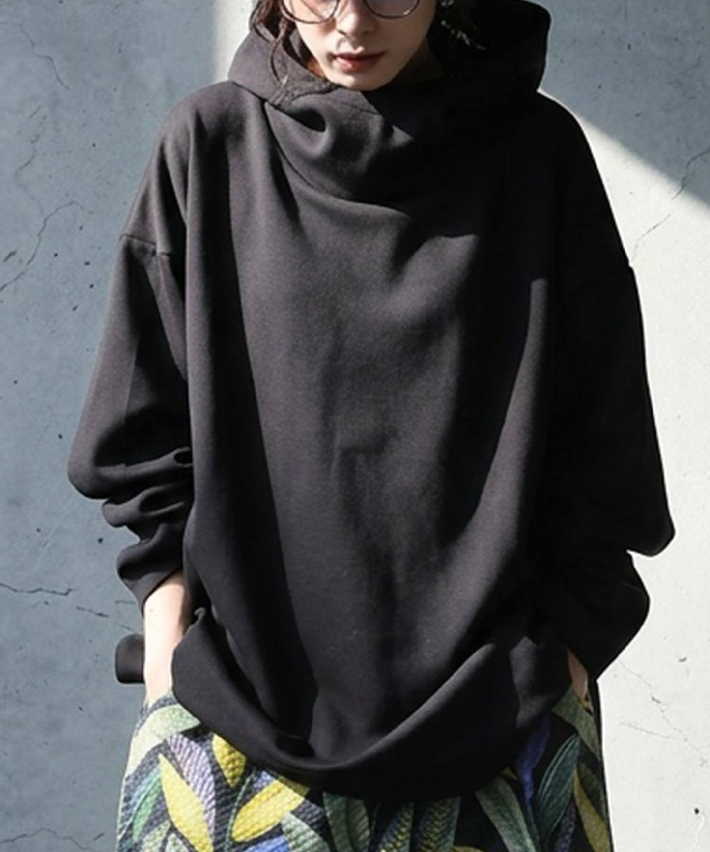 Stand-Neck Hoodie Ladies