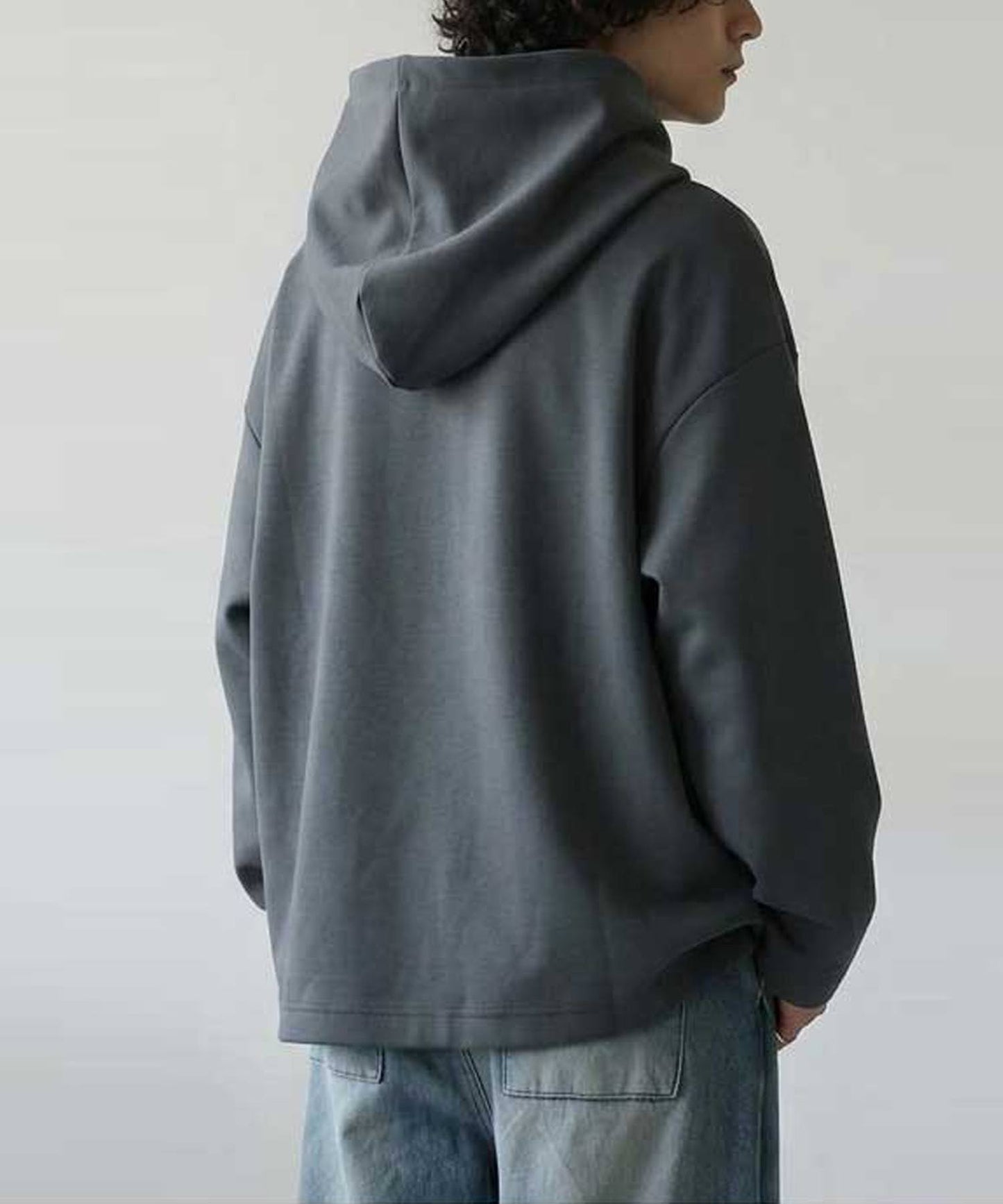 Stand-Neck Hoodie Men's