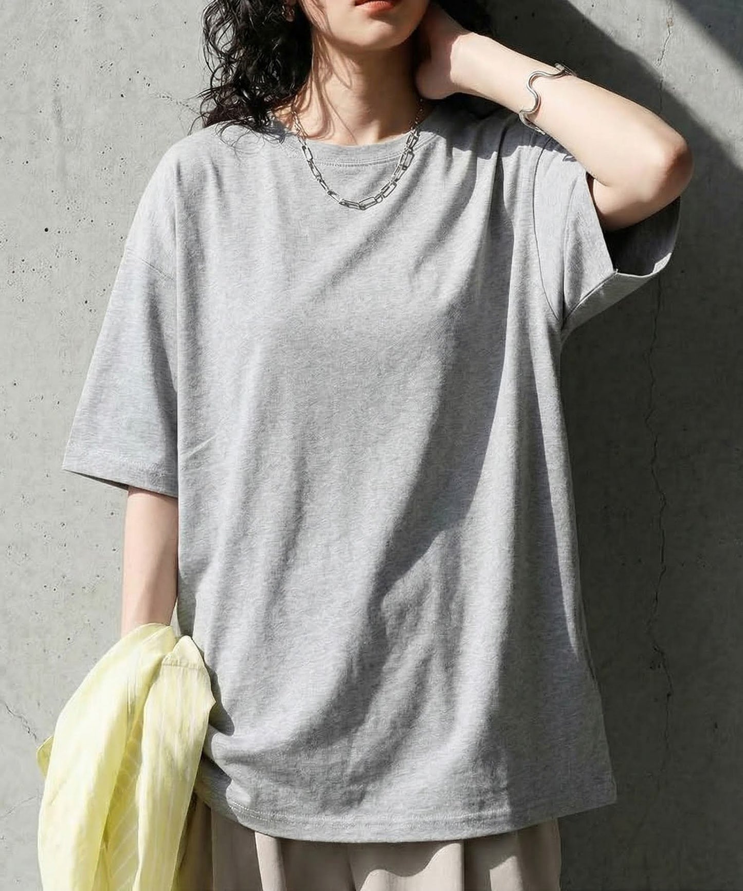 100% Cotton Sweat-Proof Half-Sleeve T-shirt Ladies