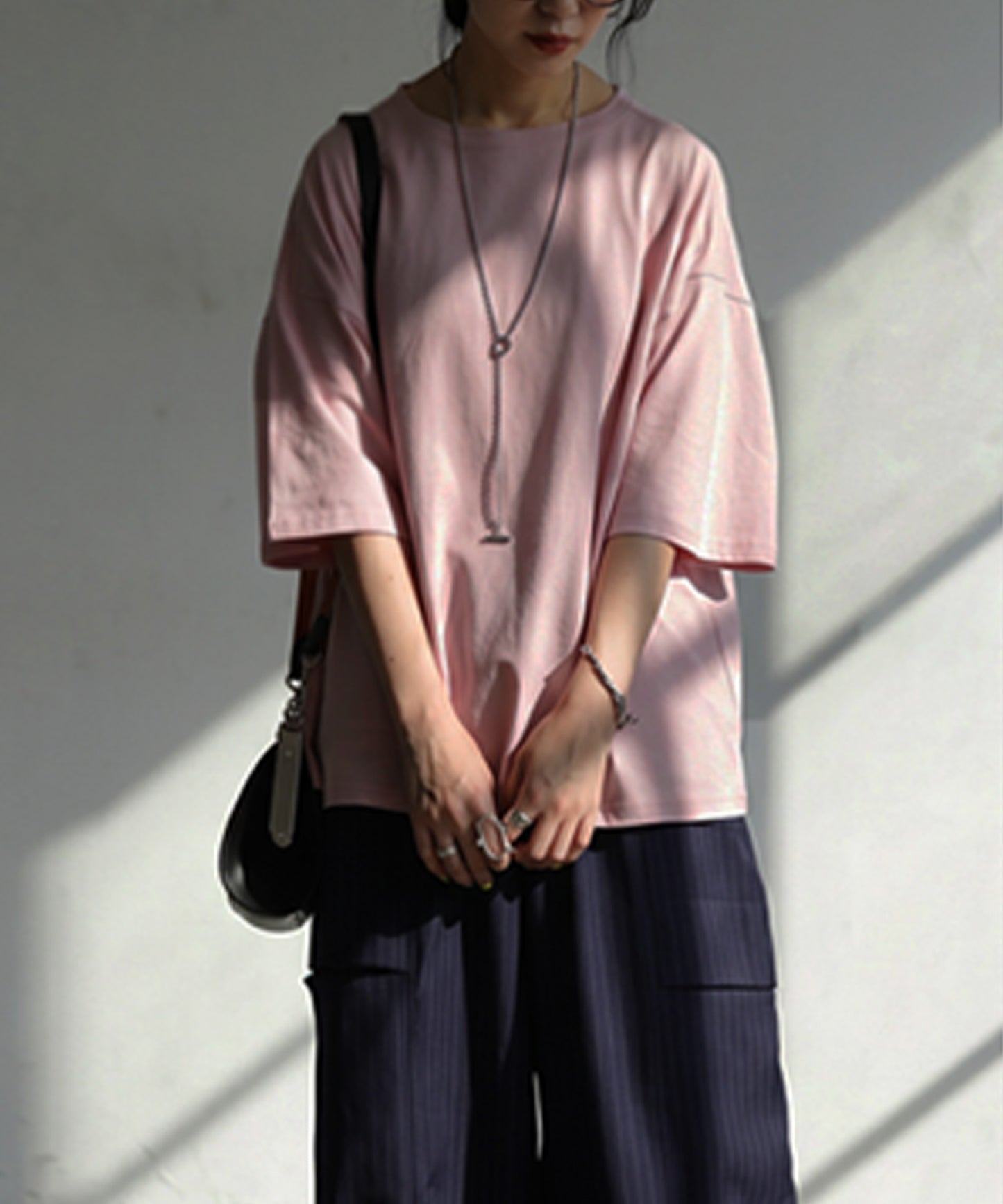 100% Cotton Sweat-Proof Half-Sleeve T-shirt Ladies