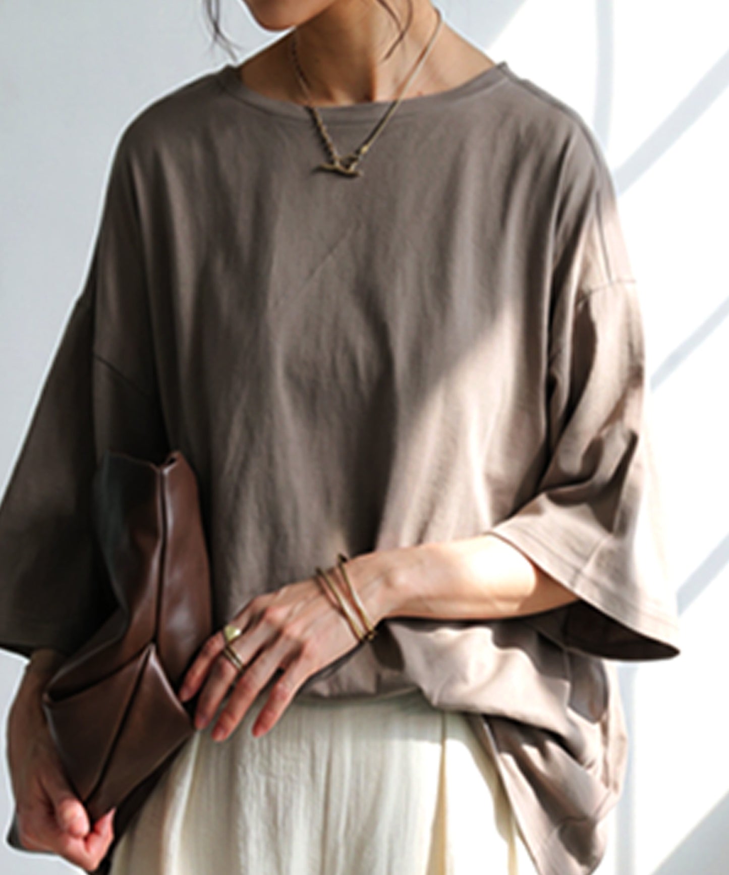 100% Cotton Sweat-Proof Half-Sleeve T-shirt Ladies