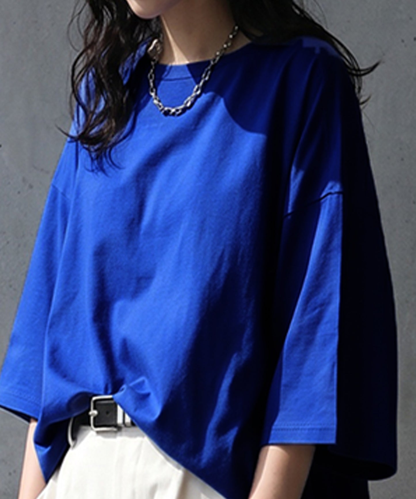 100% Cotton Sweat-Proof Half-Sleeve T-shirt Ladies