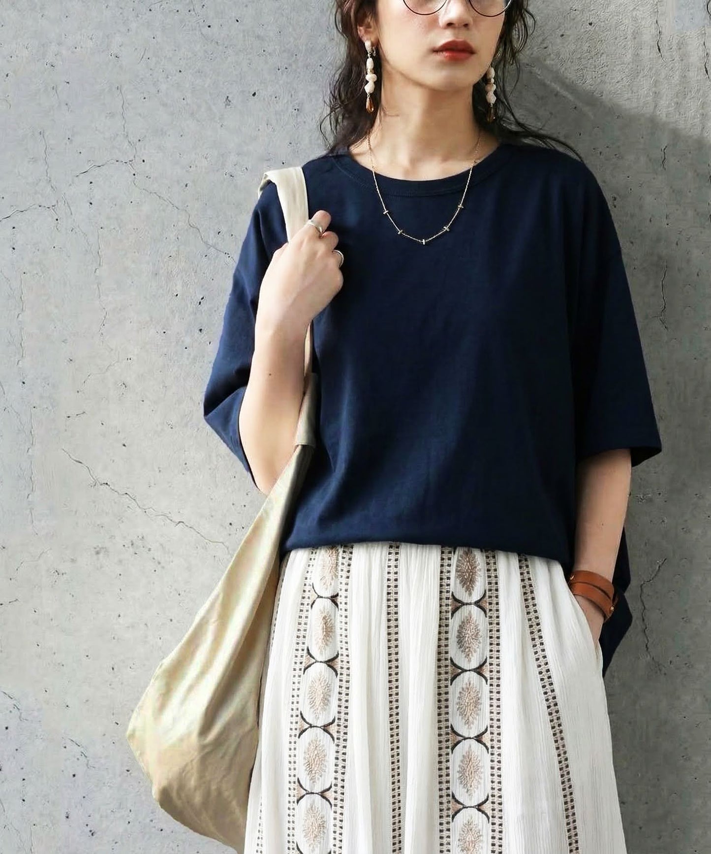 100% Cotton Sweat-Proof Half-Sleeve T-shirt Ladies