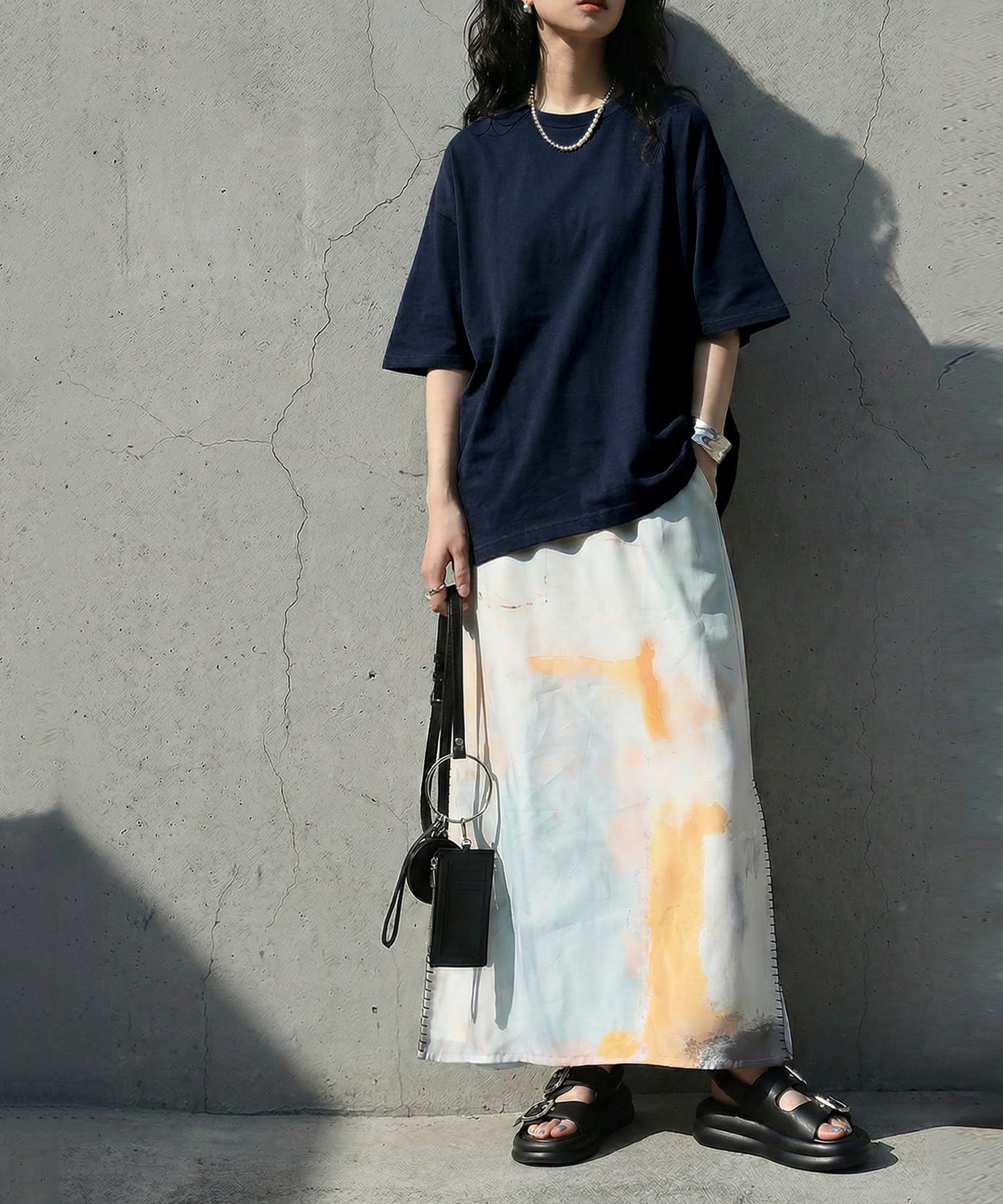 100% Cotton Sweat-Proof Half-Sleeve T-shirt Ladies