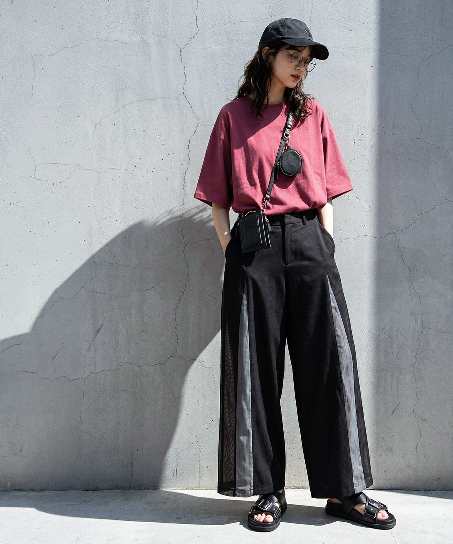 100% Cotton Sweat-Proof Half-Sleeve T-shirt Ladies