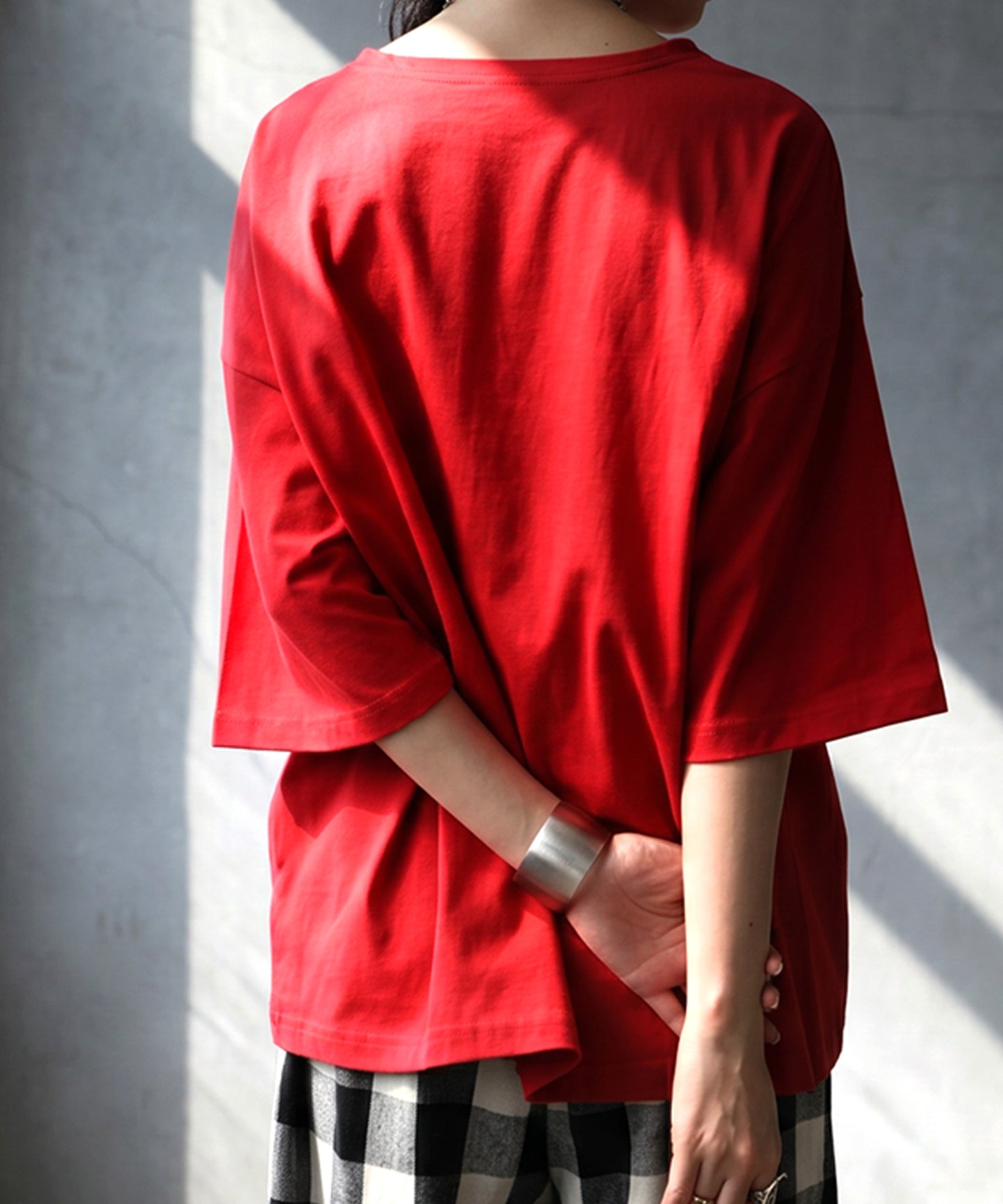 100% Cotton Sweat-Proof Half-Sleeve T-shirt Ladies