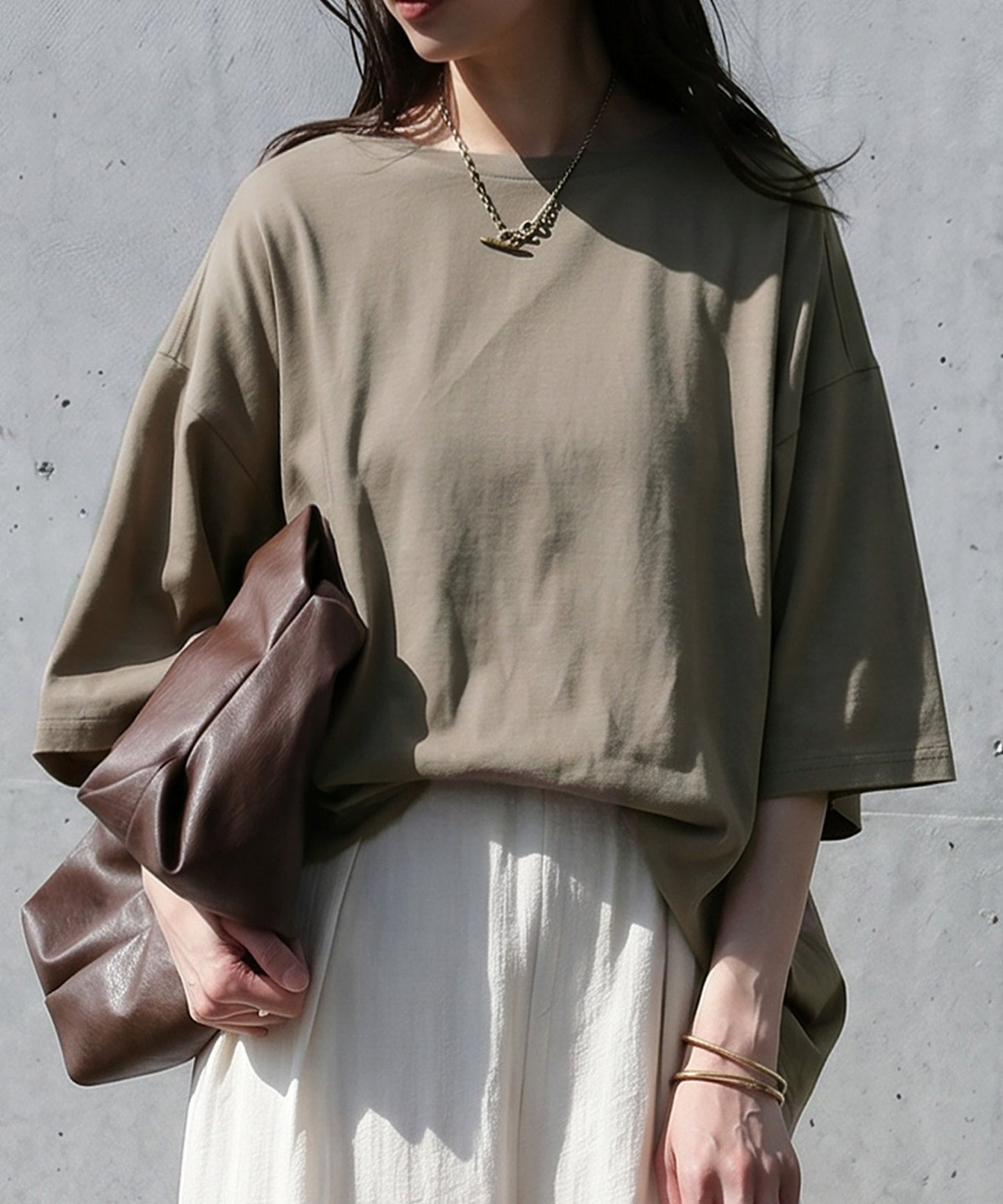 100% Cotton Sweat-Proof Half-Sleeve T-shirt Ladies