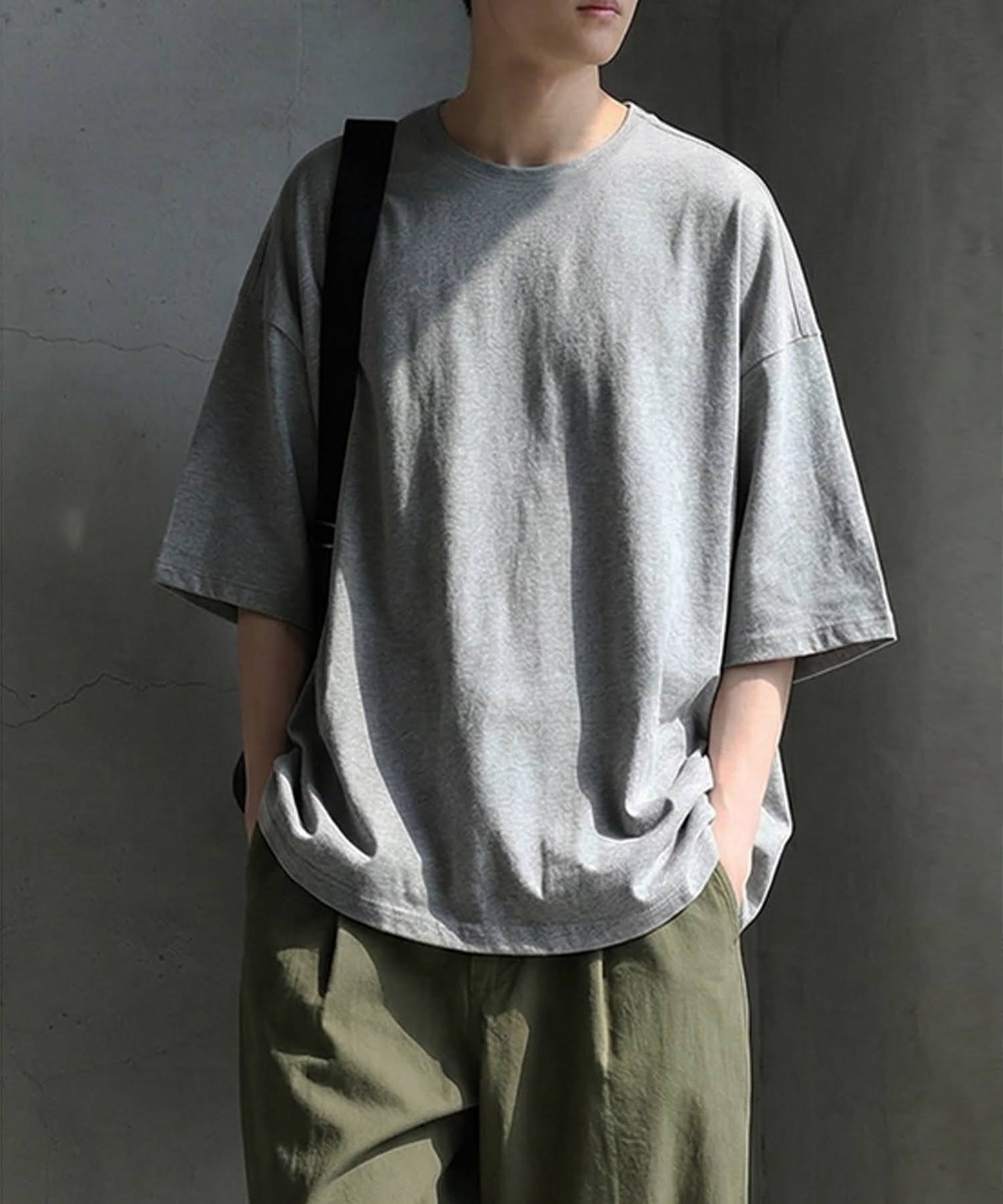 100% Cotton Sweat-Proof Half-Sleeve T-shirt Men's