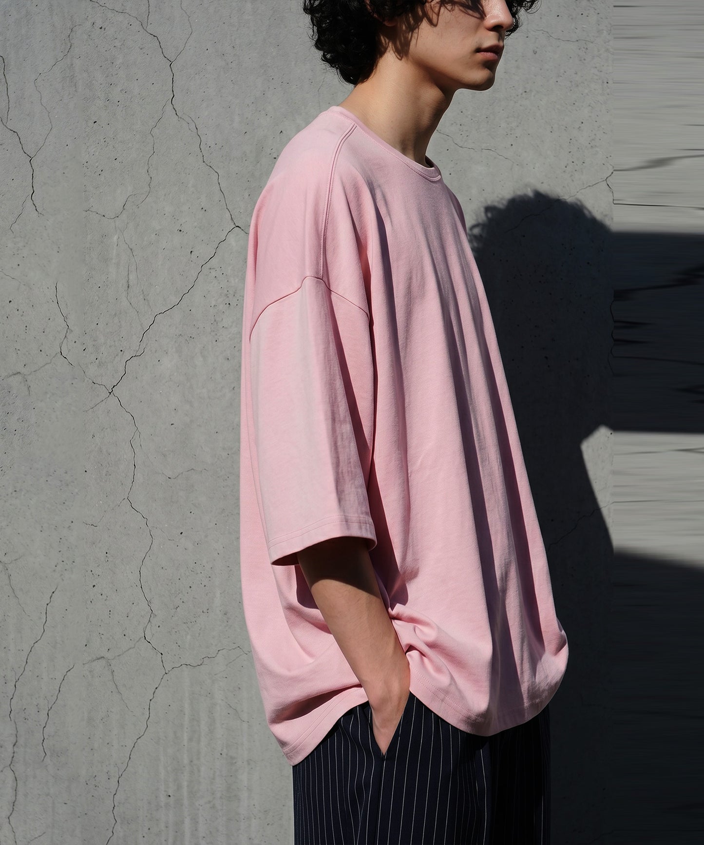 100% Cotton Sweat-Proof Half-Sleeve T-shirt Men's
