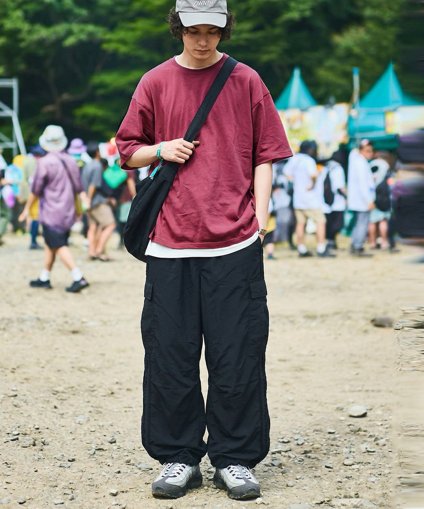 100% Cotton Sweat-Proof Half-Sleeve T-shirt Men's