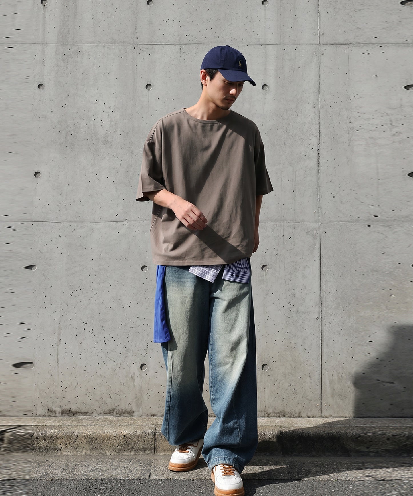 100% Cotton Sweat-Proof Half-Sleeve T-shirt Men's