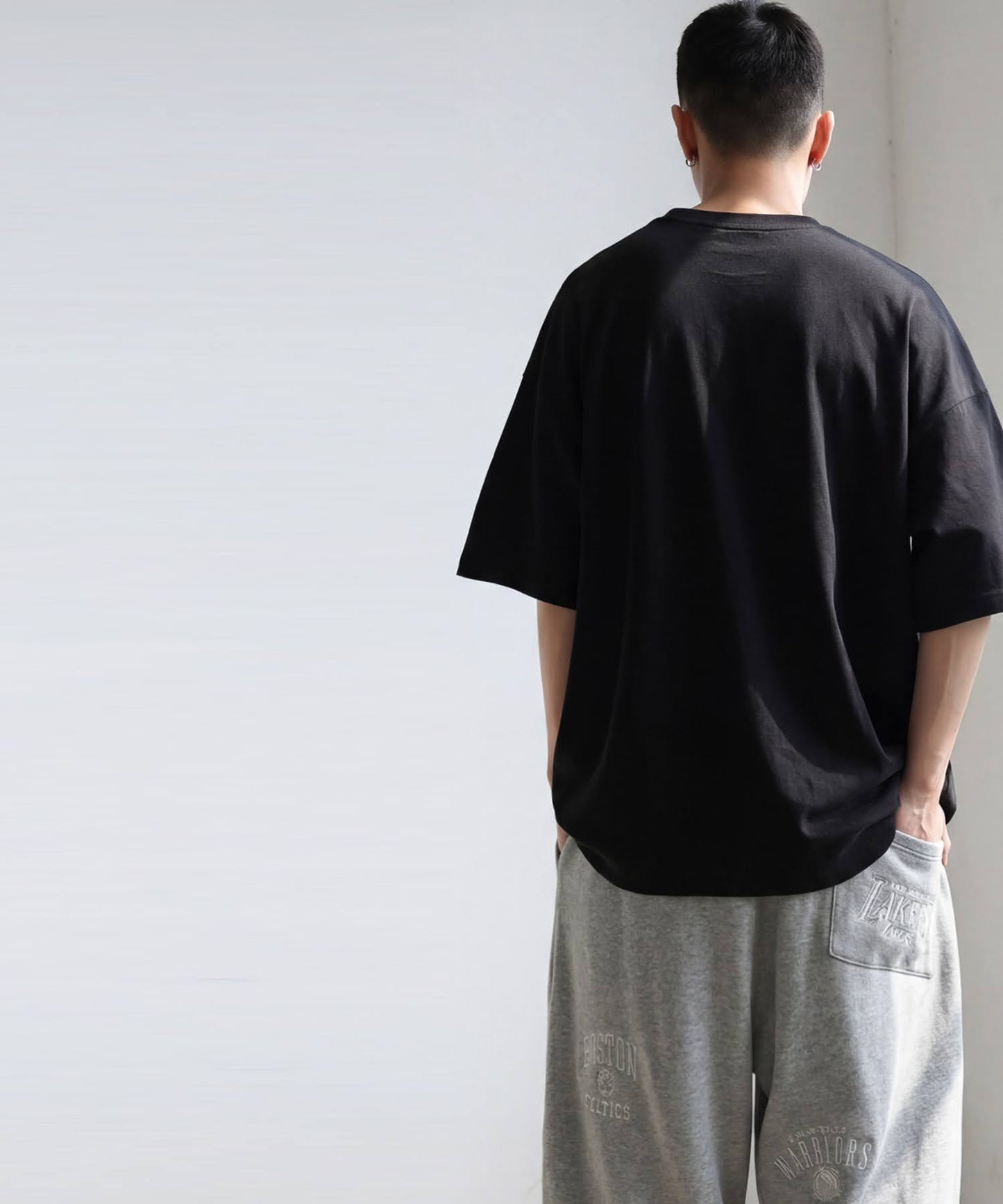 100% Cotton Sweat-Proof Half-Sleeve T-shirt Men's