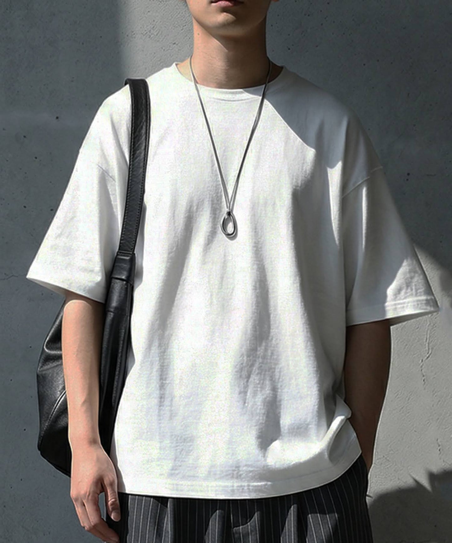 100% Cotton Sweat-Proof Half-Sleeve T-shirt Men's