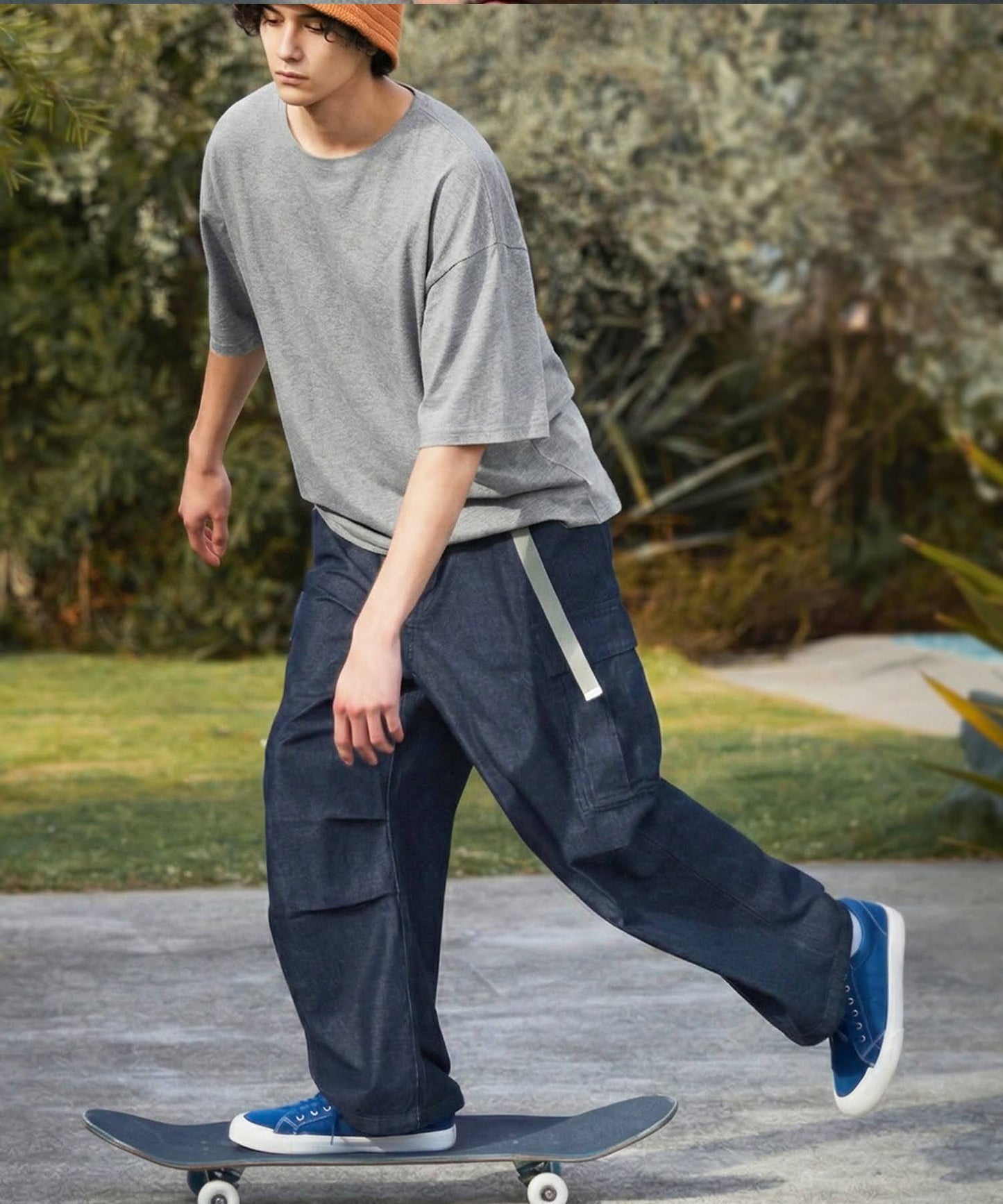 100% Cotton Sweat-Proof Half-Sleeve T-shirt Men's