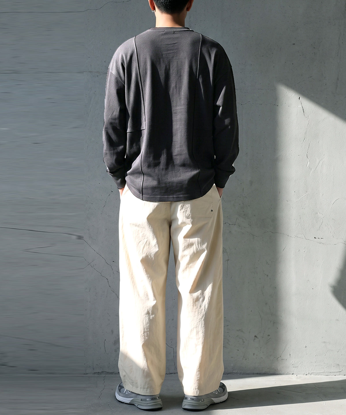 100% Cotton Round Hem Waffle Top Men’s