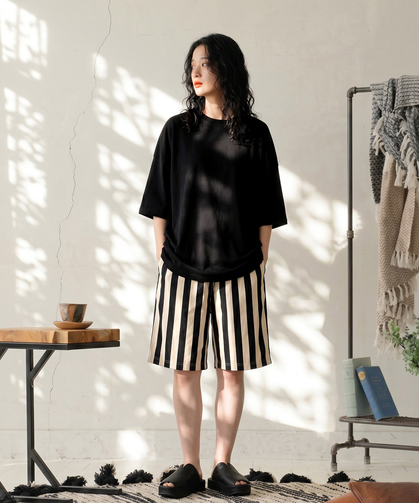 Two-Piece Set, Fleece-Lined Loungewear Ladies