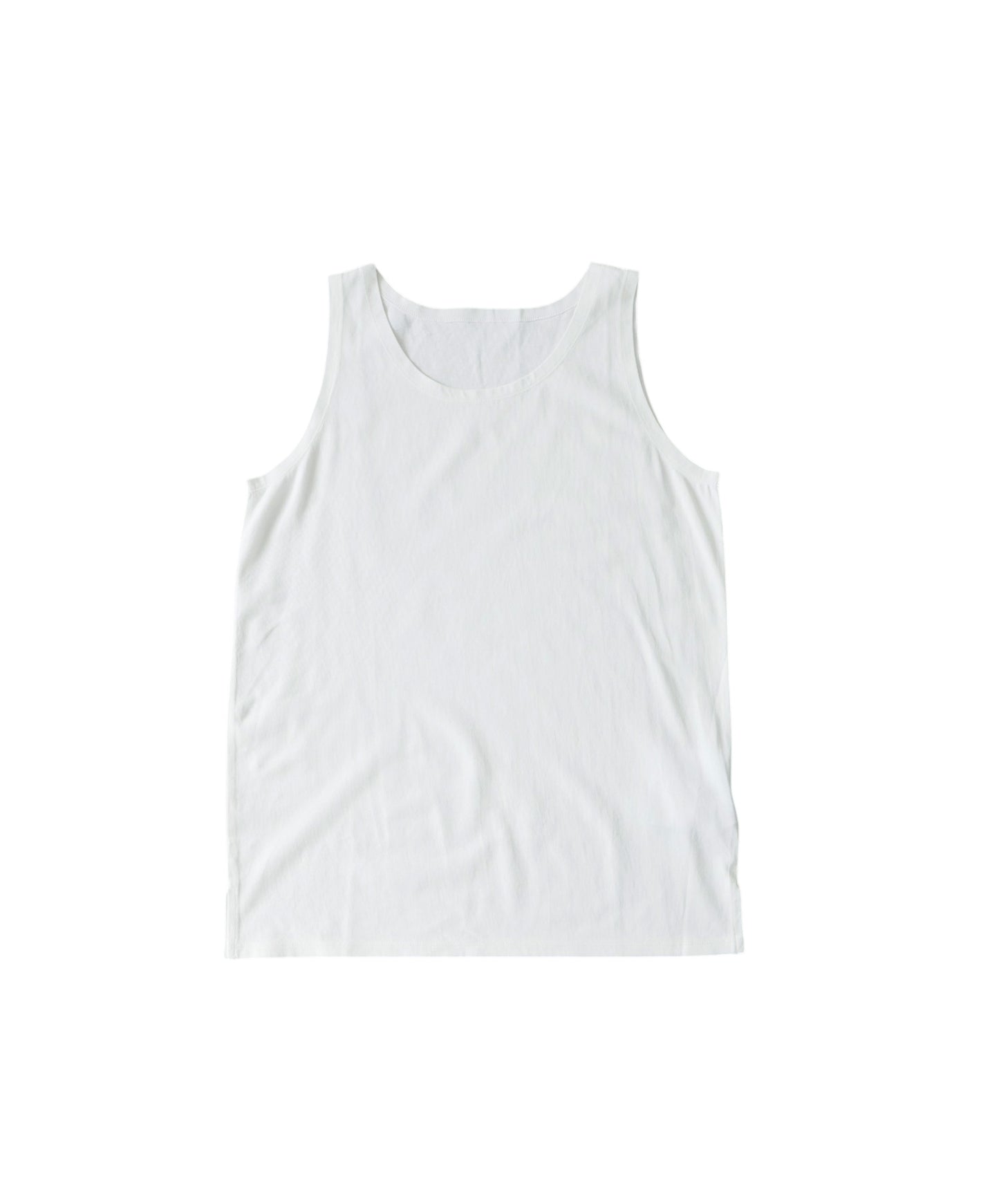 Sweat-Stain Resistant 100% Cotton U-Neck Tank Top Ladies