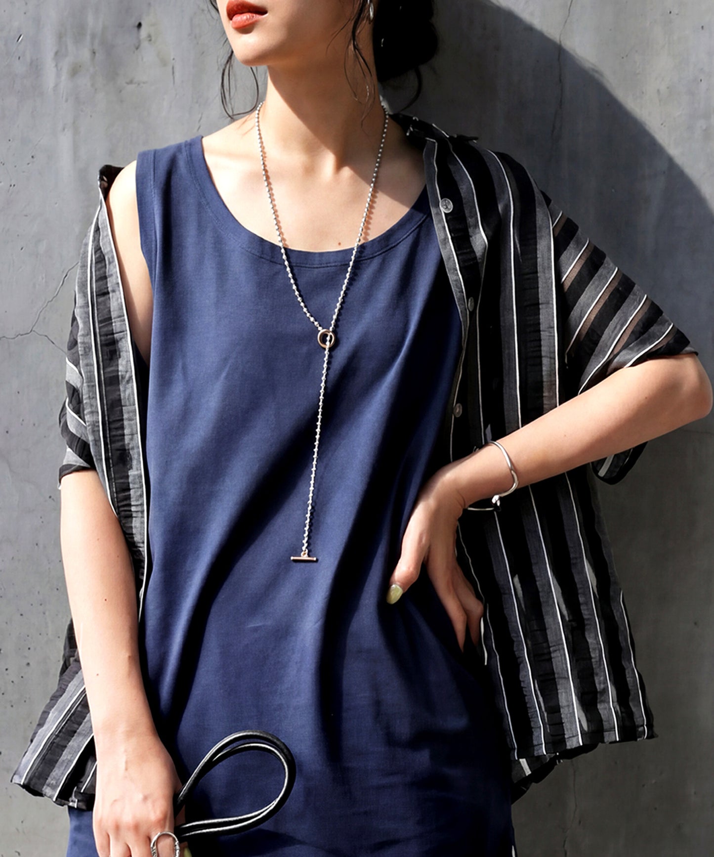 Sweat-Stain Resistant 100% Cotton U-Neck Tank Top Ladies