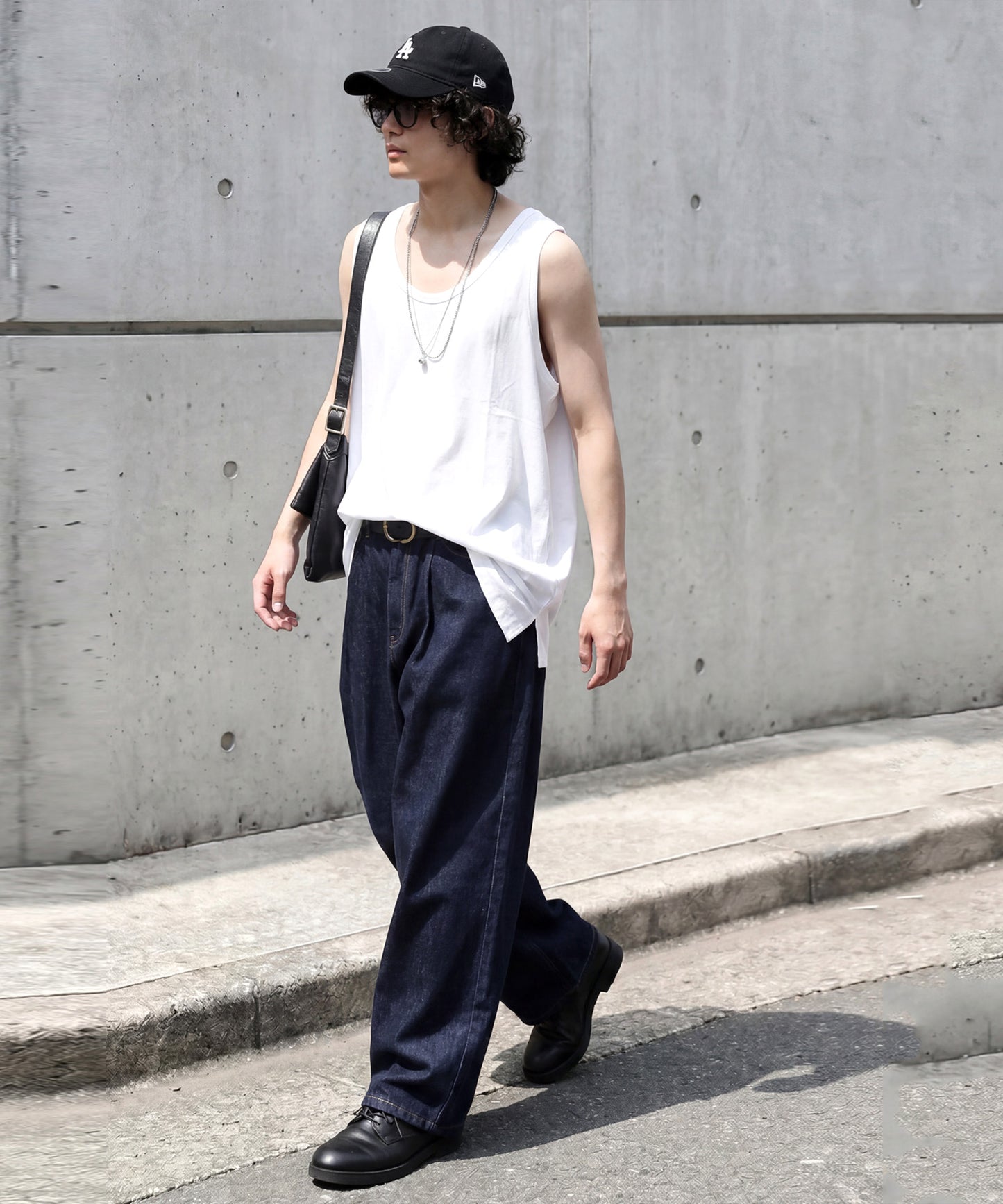Sweat-Stain Resistant 100% Cotton U-Neck Tank Top Men’s