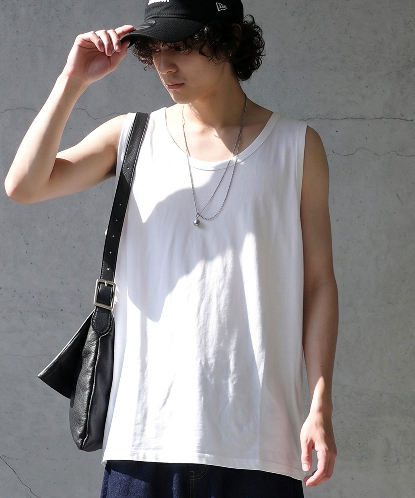Sweat-Stain Resistant 100% Cotton U-Neck Tank Top Men’s