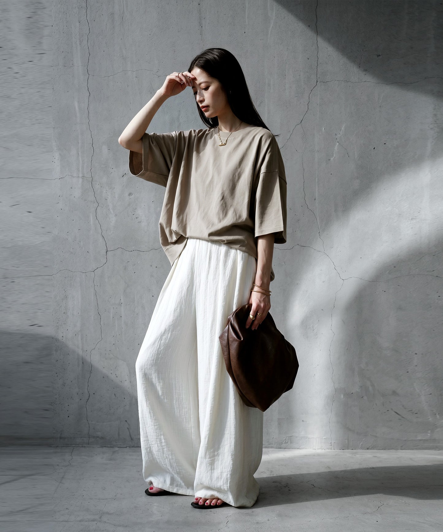 100% Cotton Drop Shoulder T-Shirt Ladies