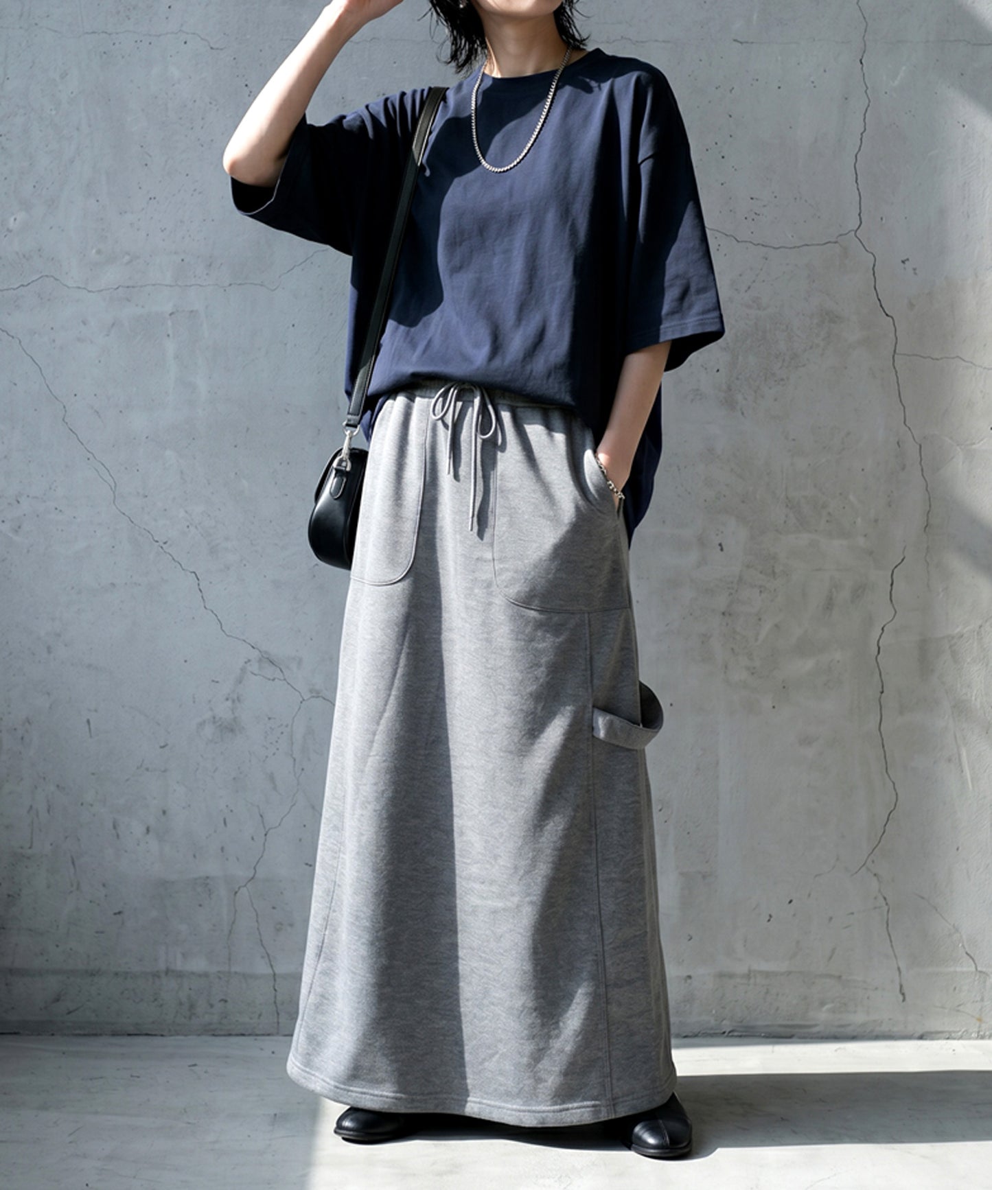 100% Cotton Drop Shoulder T-Shirt Ladies