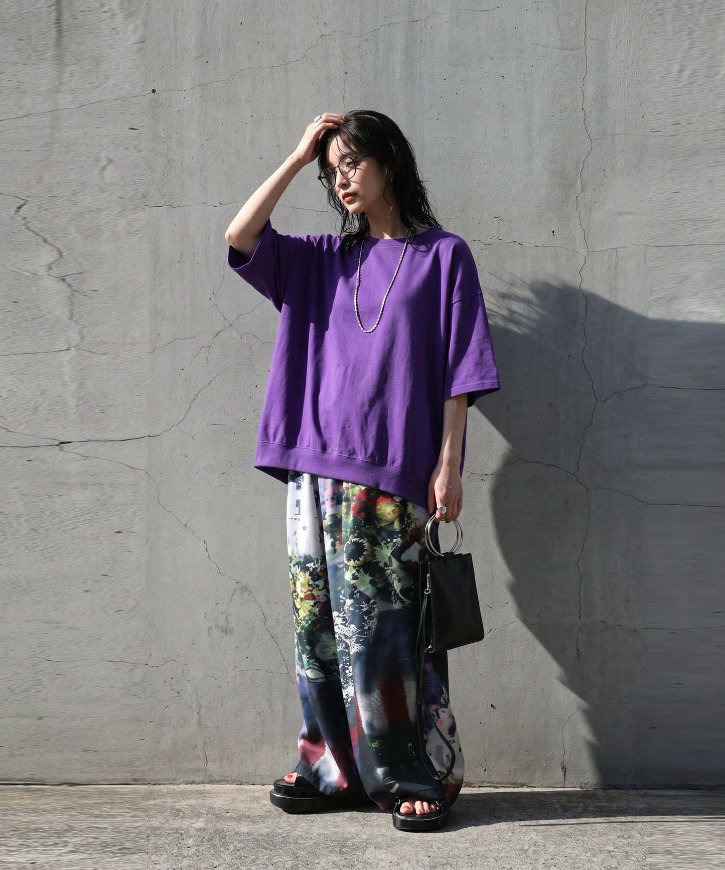 100% Cotton Drop Shoulder T-Shirt Ladies