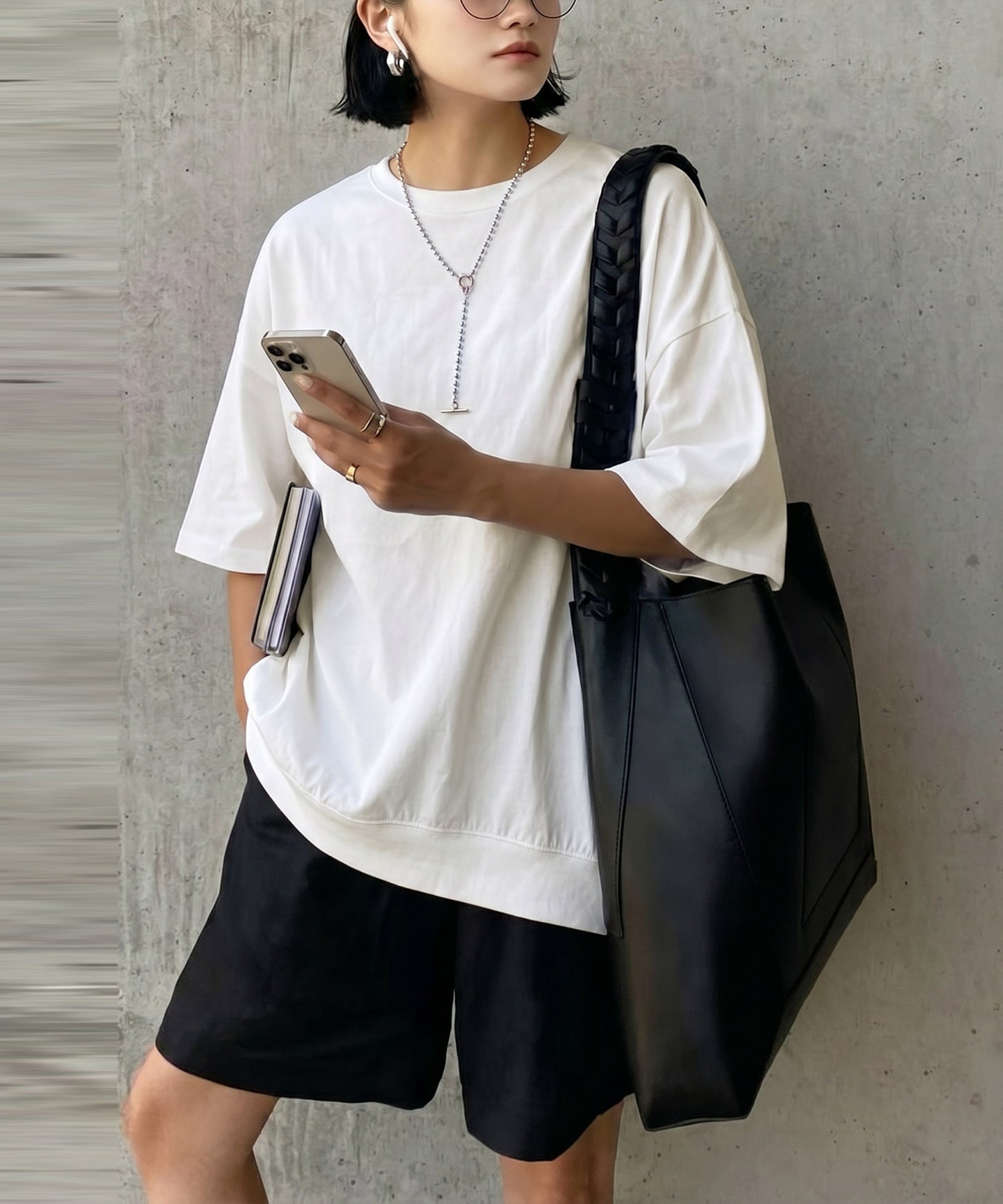 100% Cotton Drop Shoulder T-Shirt Ladies