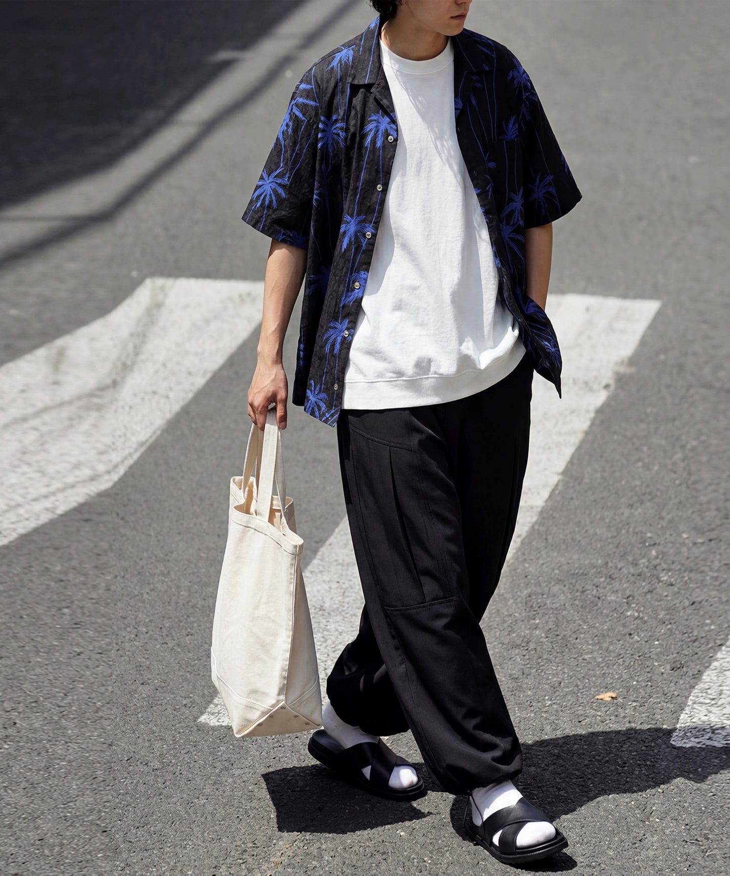100% Cotton Drop Shoulder T-Shirt Men’s