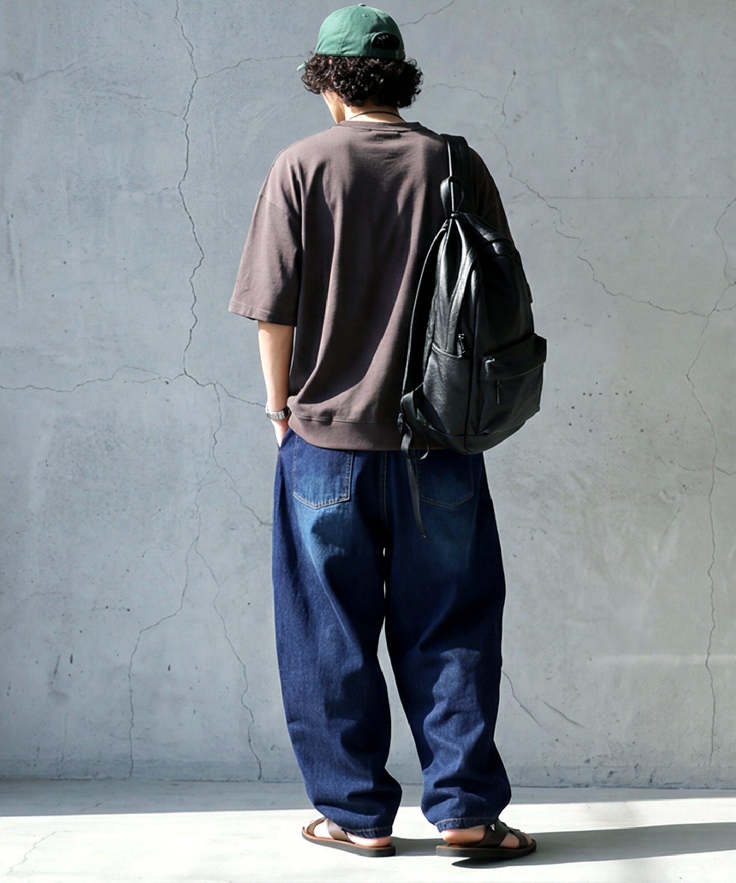 100% Cotton Drop Shoulder T-Shirt Men’s