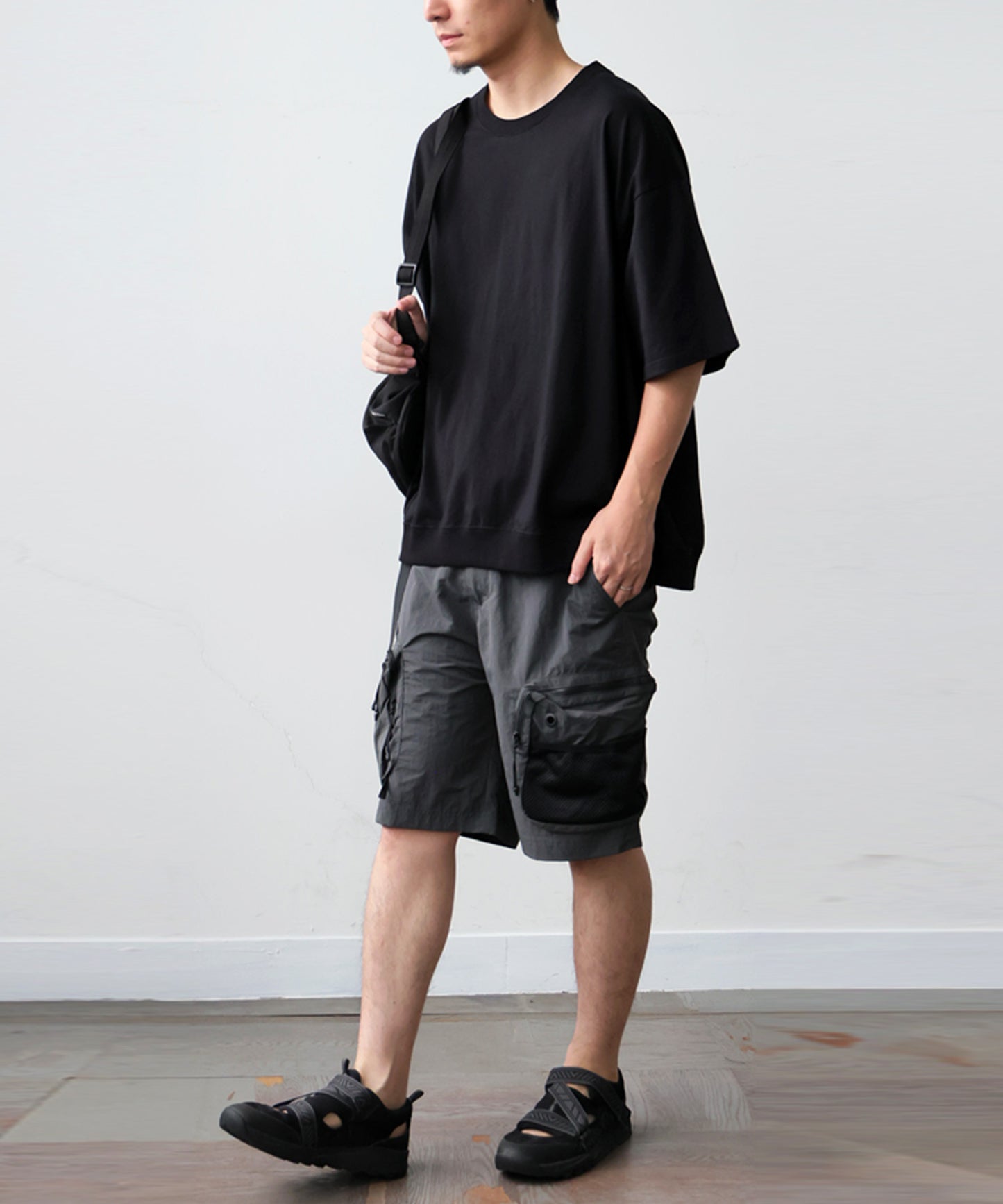 100% Cotton Drop Shoulder T-Shirt Men’s