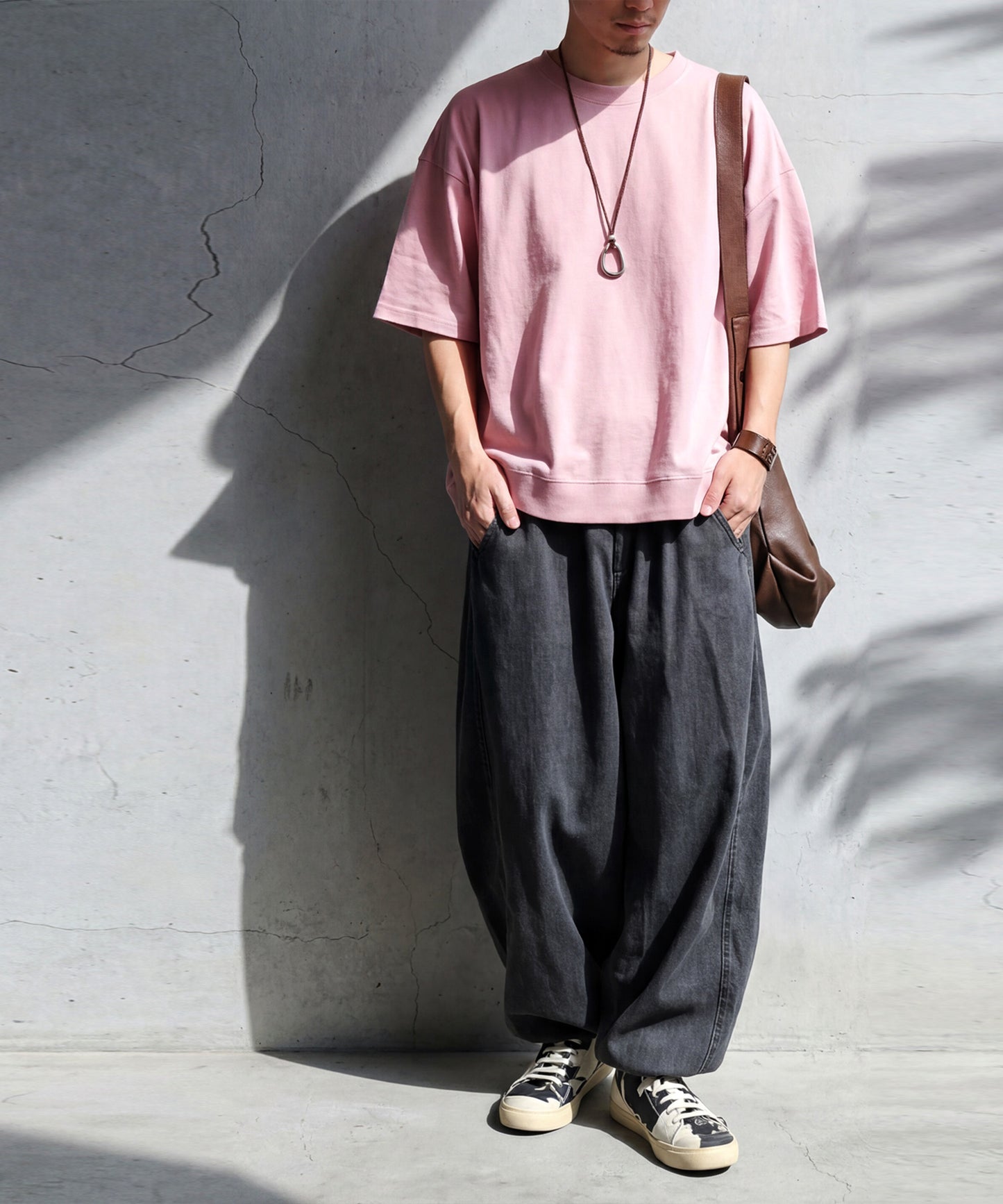 100% Cotton Drop Shoulder T-Shirt Men’s